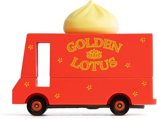 Candylab Toys CANDYCAR® Wooden Food Truck Collection - Dumpling Van,