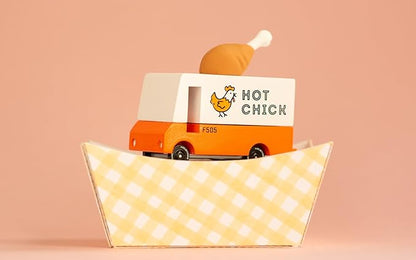 Candylab Toys CANDYCAR® Wooden Food Truck Collection - Fried Chicken