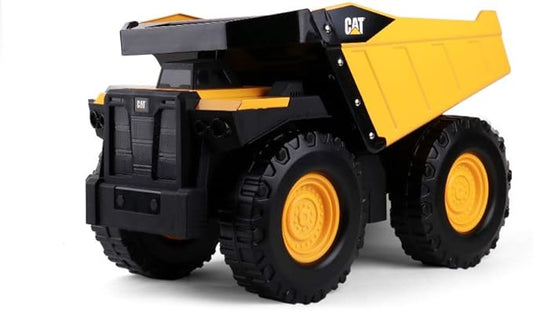 CAT Construction Toys, 20" Mighty Steel Dump Truck - Sturdy Steel & Plastic Construction 3+ Yr