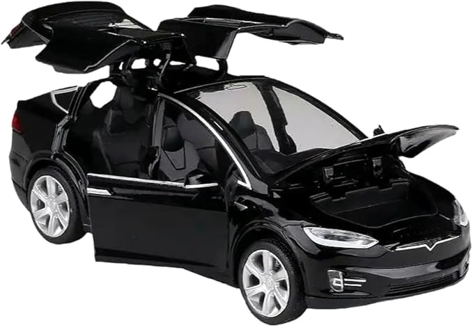 1:32 Scale Model X Alloy Car Model Diecast Toy Vehicles for Kids, Car Model Toy，Pull Back Alloy Car with Lights and Music