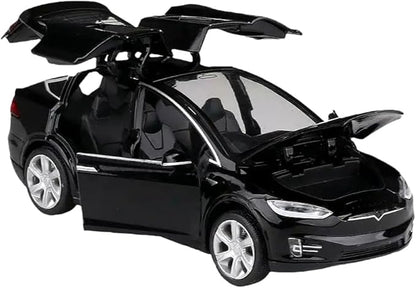 1:32 Scale Model X Alloy Car Model Diecast Toy Vehicles for Kids, Car Model Toy，Pull Back Alloy Car with Lights and Music