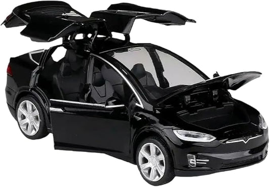 1:32 Scale Model X Alloy Car Model Diecast Toy Vehicles for Kids, Car Model Toy，Pull Back Alloy Car with Lights and Music