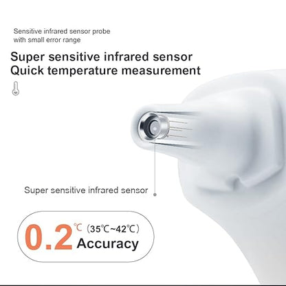 Berrcom Forehead and Ear Thermometer for Adults and Kids, Digital 1s Measurement