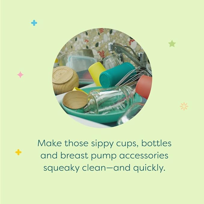 Babyganics Foaming Dish & Bottle Soap, Fragrance Free 32 Fl 2), Packaging