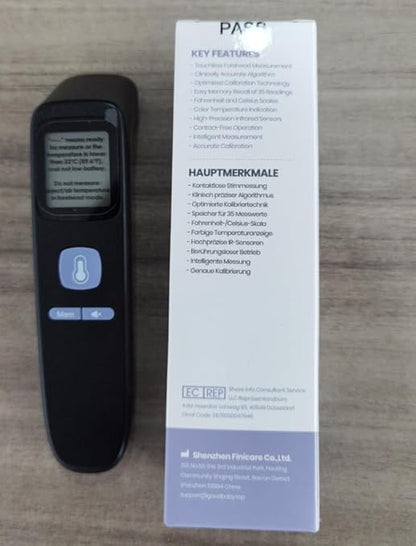 Digital Thermometer for Adults and Kids, Fast Accurate Thermometer with Fever Alarm 1S Reading