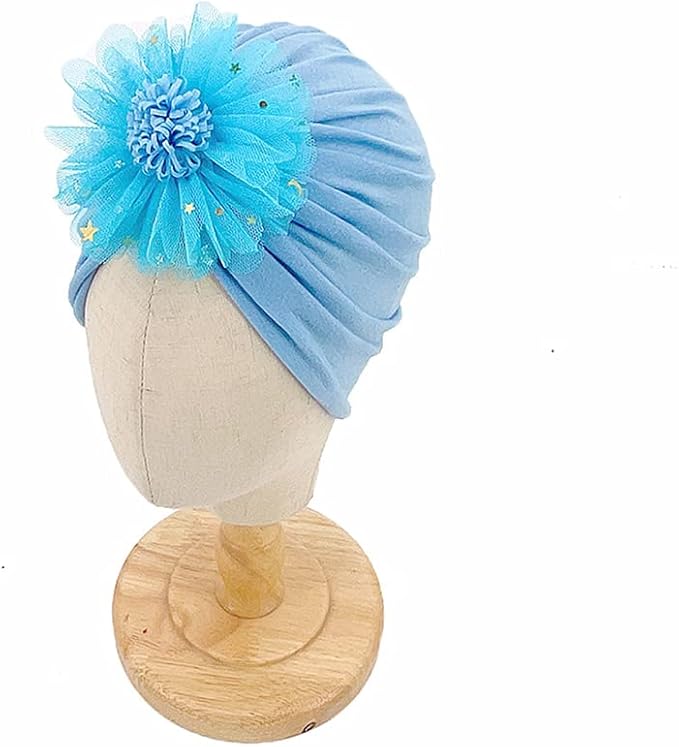 XYX Baby Girl Toddlers Breathable Cotton Hat Newborn Knotted Hat