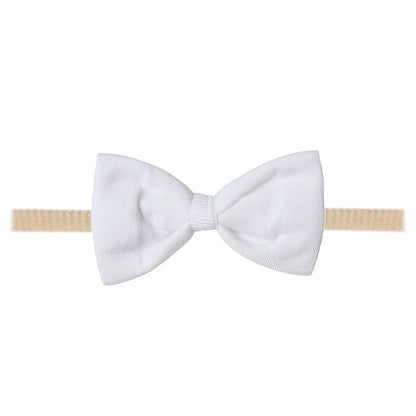 Copper Pearl Baby Bows: Stylish Headbands for Baby Girls, Premium Soft and Stretchy Baby Headbands