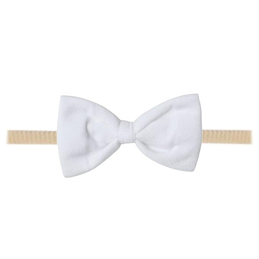 Copper Pearl Baby Bows: Stylish Headbands for Baby Girls, Premium Soft and Stretchy Baby Headbands