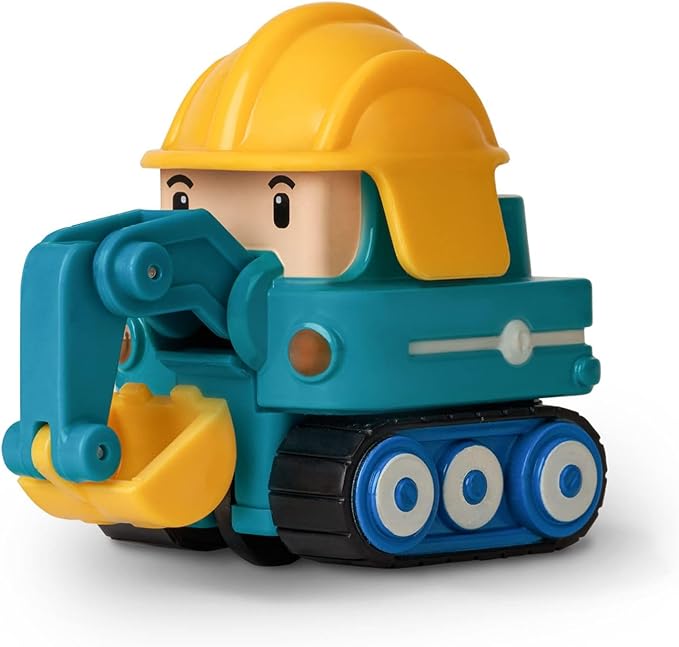 Robocar Poli, 5 Pack DIE-CAST Metal Toy Cars 1-5 Boys