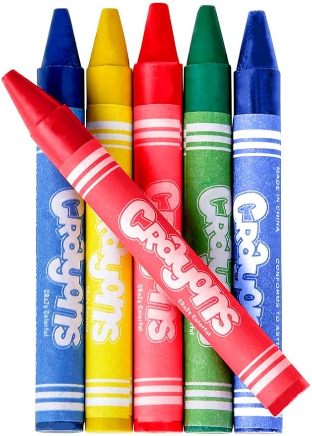 Bedwina Bulk Crayons - 576 Crayons - Case of 144 4-Packs, Premium Color Crayons Bulk School Supplies for Kids and Toddlers Bulk Non-Toxic for Party Favors, Restaurants, Goody Bags Stocking Stuffers