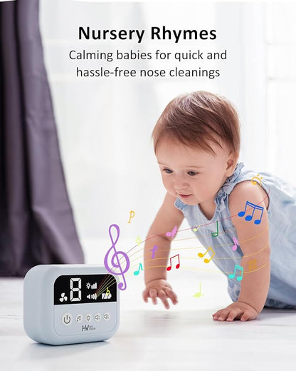 HEYVALUE Hospital Grade Nasal Aspirator for Baby, Nose Sucker with 9 Levels Suction