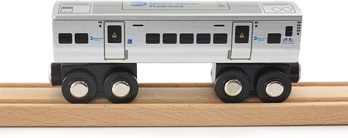 MUNI PALS Munipals Metro North Railroad Wooden Railway M7 2-car