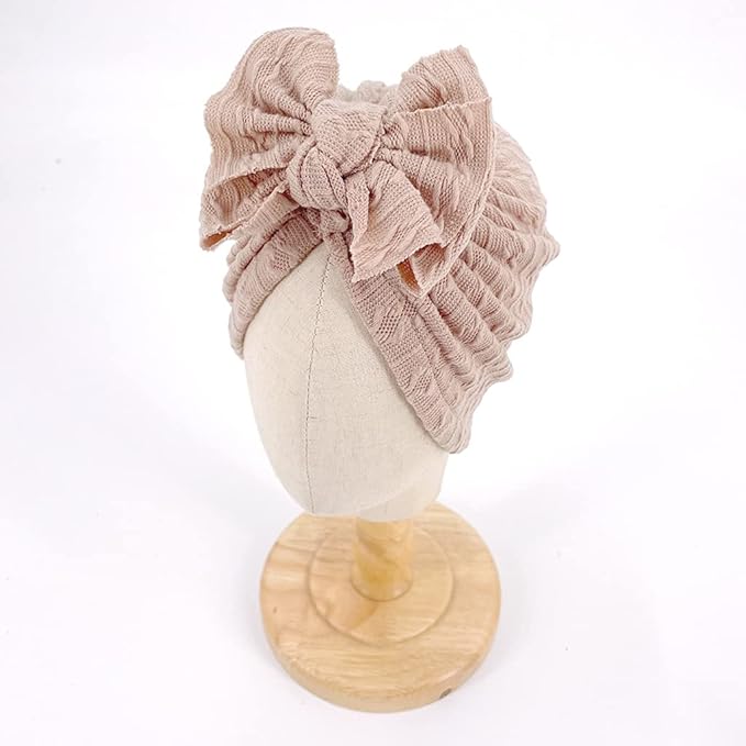XYX Baby Girl Toddlers Breathable Cotton Hat Newborn Knotted Hat