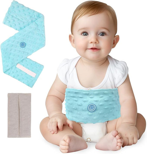Colic and Gas Relief for Newborns and Infants, Flaxseed Heated Tummy Wrap 0-3 Years