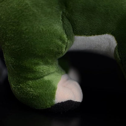 ZHONGXIN MADE Simulation Stegosaurus Dinosaur Stuffed Plush Toy - 16inch Green Dinosaur Tyrannosaurus Plushie, Figurines Stuffed Toys Soft, Gifts Collectible for Kids