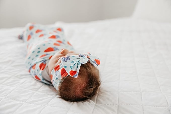 Copper Pearl Baby Bows: Stylish Headbands for Baby Girls, Premium Soft and Stretchy Baby Headbands