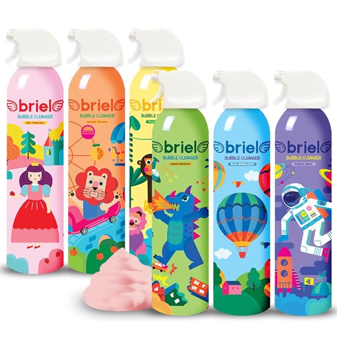 briel bubble cleanser 200ml 3type 300ml 6type Body Wash Foam 300ml / 1bottle)
