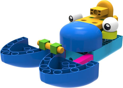 Thames & Kosmos Kids First Boat Engineer STEM Experiment Kit for Young Learners, Build 10 Non-Motorized Models, Play & Learn with Storybook Manual, Parents’ Choice Gold Award Winner
