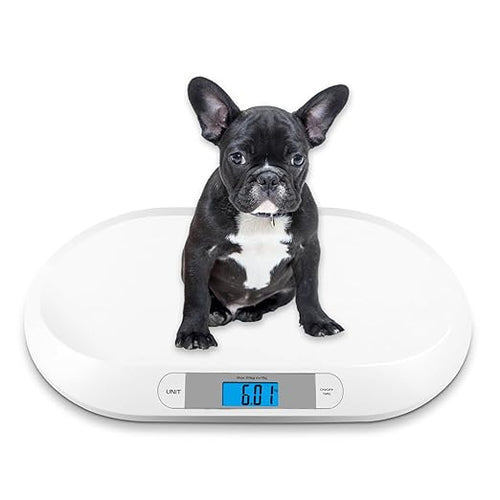 unipaws Digital pet Scale for Dogs Cats Babies. 44 Pound Units.0.01 lbs