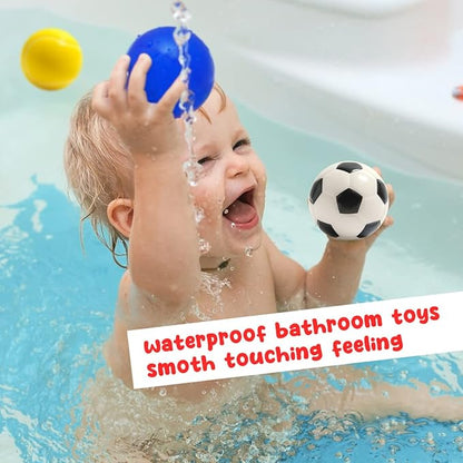Yonge & Finch Outdoor Toys for Toddlers 1-3, Balls for Toddlers 1-3, Bouncy Balls for Kids, 2 Year Old Toys, Stress Balls Bulk, Soft Play Equipment, Gifts for 2 Year Old Boys