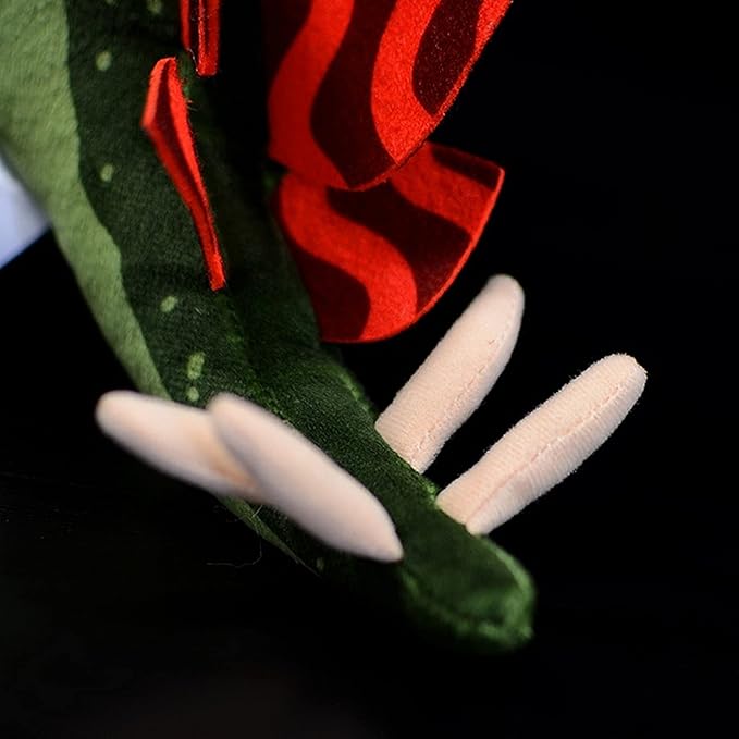ZHONGXIN MADE Simulation Stegosaurus Dinosaur Stuffed Plush Toy - 16inch Green Dinosaur Tyrannosaurus Plushie, Figurines Stuffed Toys Soft, Gifts Collectible for Kids