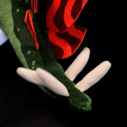 ZHONGXIN MADE Simulation Stegosaurus Dinosaur Stuffed Plush Toy - 16inch Green Dinosaur Tyrannosaurus Plushie, Figurines Stuffed Toys Soft, Gifts Collectible for Kids