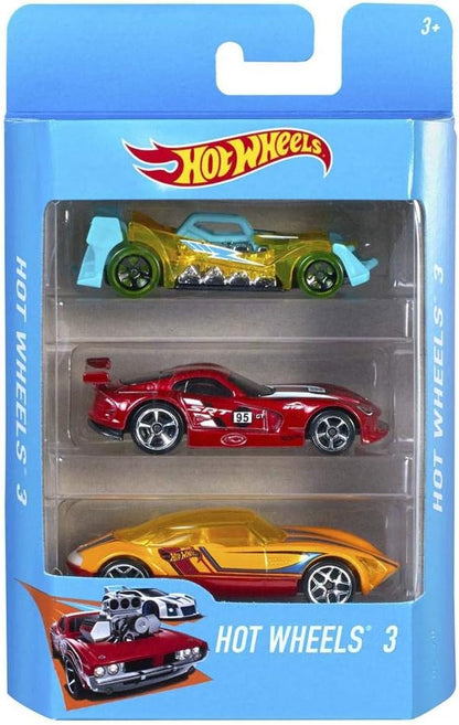 Hot Wheels 3-Pack, [Styles May Vary]