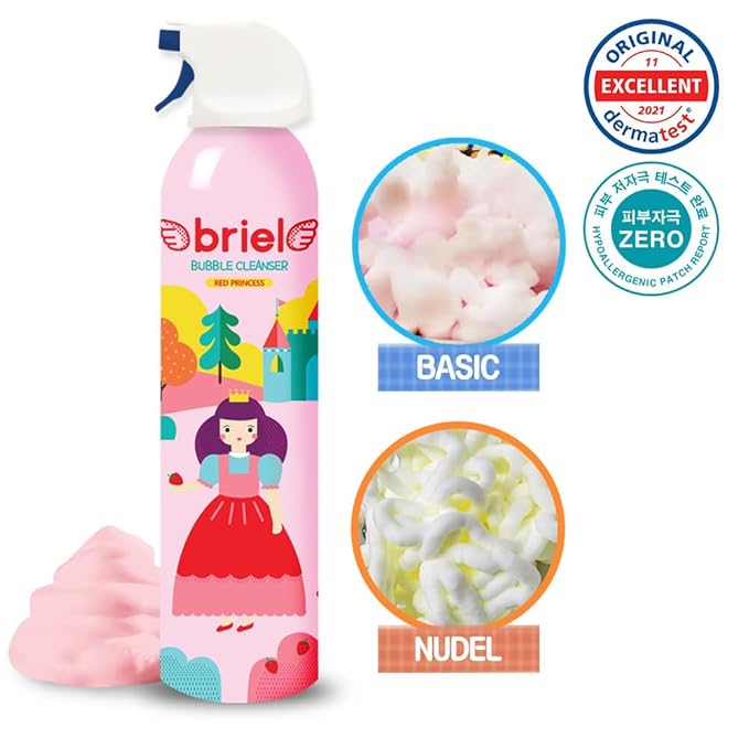 briel bubble cleanser 200ml 3type 300ml 6type Body Wash Foam 300ml / 1bottle)
