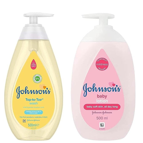 YDF Johnson's Head-to-Toe Baby & Newborn Wash & Shampoo + 500ML
