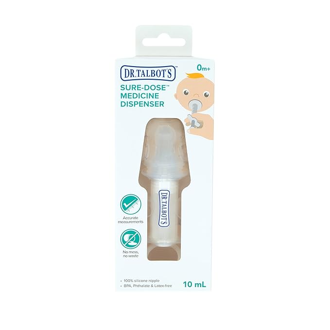 Dr. Talbot's Sure-Dose Baby Medicine Dispenser - 10ml 0+ Months