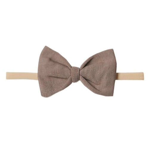 Copper Pearl Baby Bows: Stylish Headbands for Baby Girls, Premium Soft and Stretchy Baby Headbands