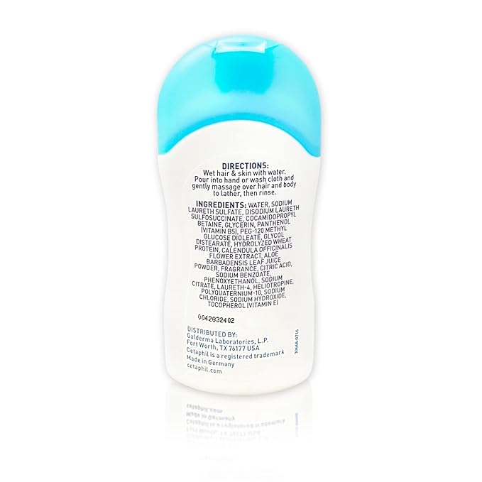 Baby Shampoo and Body Wash by Ceta phil, Travel size 6), 1.7