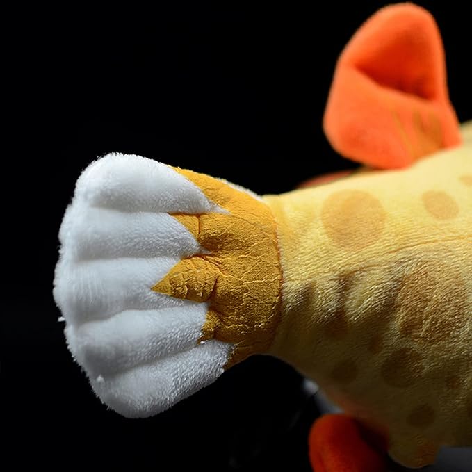 ZHONGXIN MADE Simulation Pufferfish Plush Toy - Real Life Yellow Blowfish Plush Toy Lifelike, Sea Animals Puffers Stuffed Toys Soft Aquarium Fish Dolls, Gifts for Kids, 9 Inches (Yellow)