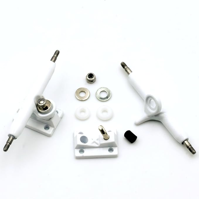 A1 Pro Fingerboard Trucks 36mm 34mm 32mm with New Base (34mm White)