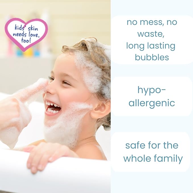 TruKid Bubble Podz Bubble Bath for Baby & Kids, Gentle Refreshing Bath Bomb for Sensitive Skin 7 for (24 Podz)