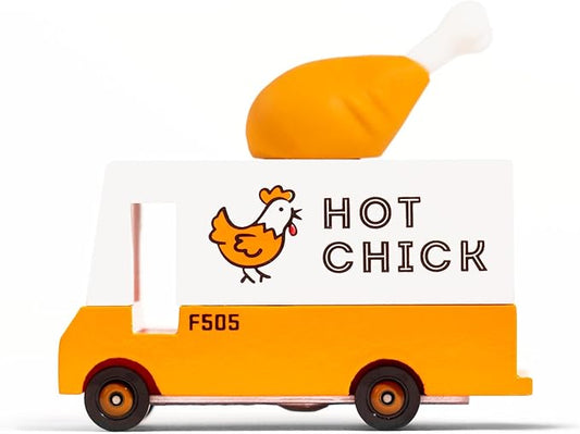 Candylab Toys CANDYCAR® Wooden Food Truck Collection - Fried Chicken