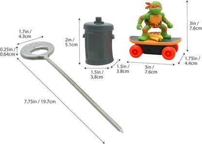 Teenage Mutant Ninja Turtles Switch Kick Skaters Pack of 4 3+