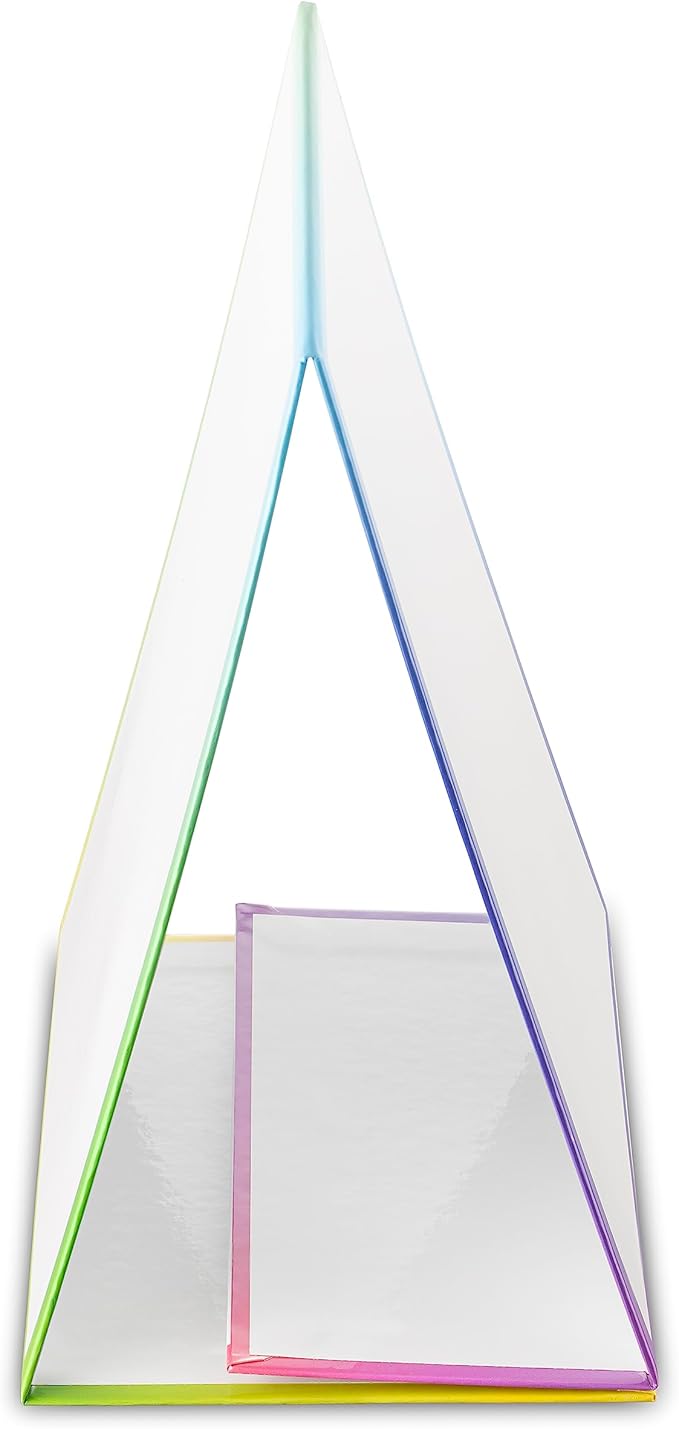 Tabletop Magnetic Easel & Whiteboard (2 Sides) Includes: 4 Dry Erase Markers. Drawing Art White Board Educational Kids Toy