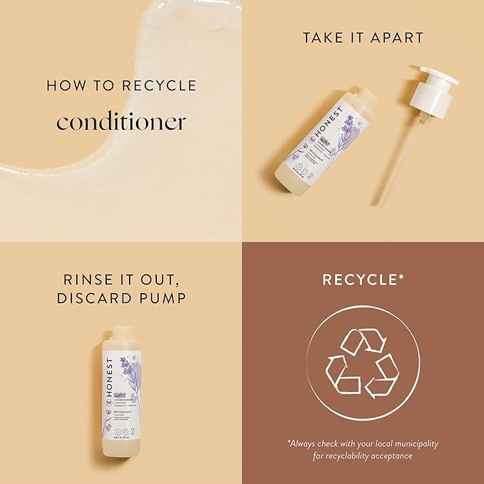 The Honest Company Silicone-Free Conditioner | Gentle for Baby 10 fl