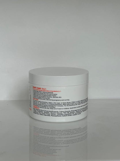 Visha Skincare Bump 2 Baby 5 in 1 Multitasking Body Balm, Soothes and Relieves Dry 10 oz