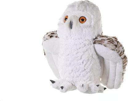 Wild Republic Snowy Owl Plush, Stuffed Animal, Plush Toy, Gifts for Kids, Cuddlekins, 12 Inches