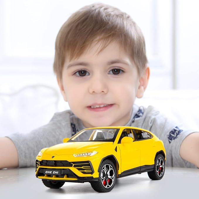BDTCTK Compatible for 1:24 Lambo Urus Car Model, Diecast Pull Back Car Toy car
