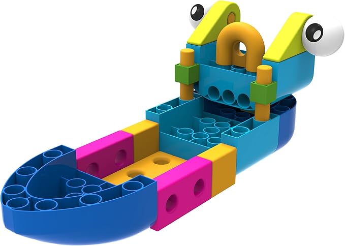 Thames & Kosmos Kids First Boat Engineer STEM Experiment Kit for Young Learners, Build 10 Non-Motorized Models, Play & Learn with Storybook Manual, Parents’ Choice Gold Award Winner