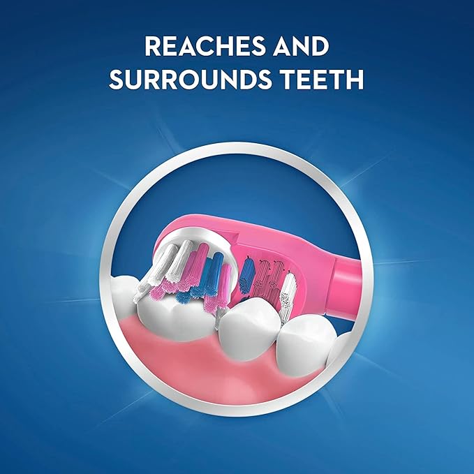 Oral-B Kid's Battery Toothbrush Featuring Disney's Mickey Mouse, Soft Bristles, for Kids 3+