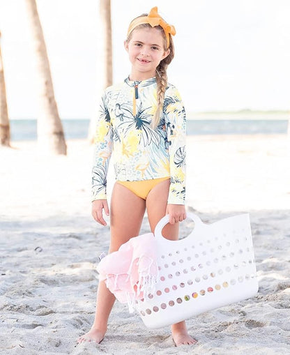 RuffleButtsÂŽ Girls Swim Bow Headband