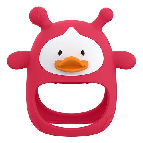 Teething Toys for Babies 0-6 Months, Never Drop Silicone Baby Teether