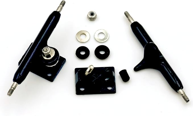 A1 Pro Fingerboard Trucks 36mm 34mm 32mm with New Base (32mm Black)