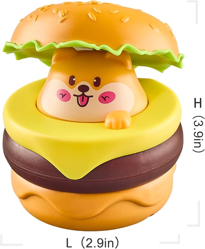4PCS Press and Go Animal Car Toys for Toddlers Age 3+ Year