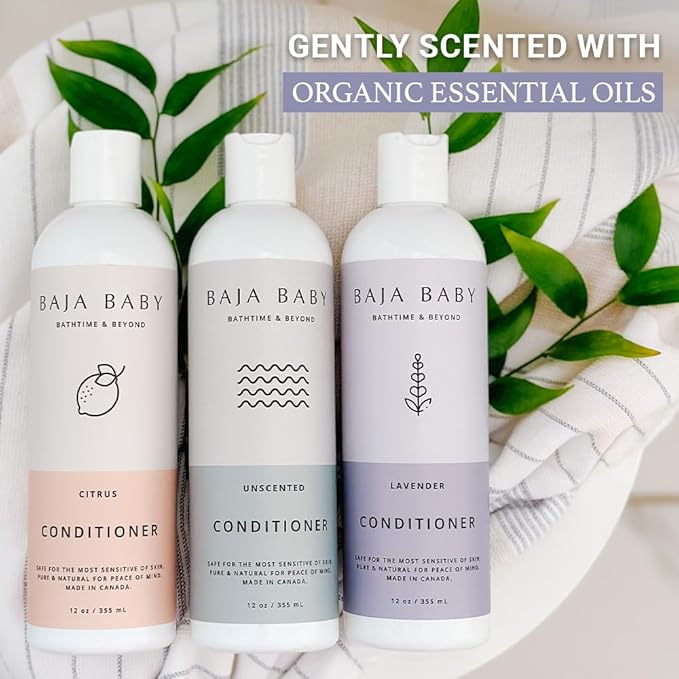 Baja Baby Lavender Conditioner - Organic, Gluten-Free 12 oz