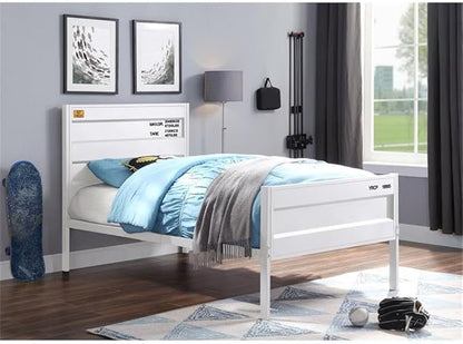 Acme Cargo Twin Panel Kids Bed in White